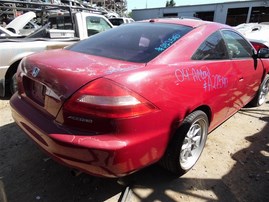 2004 Honda Accord EX Red Coupe 2.4L AT #A22540